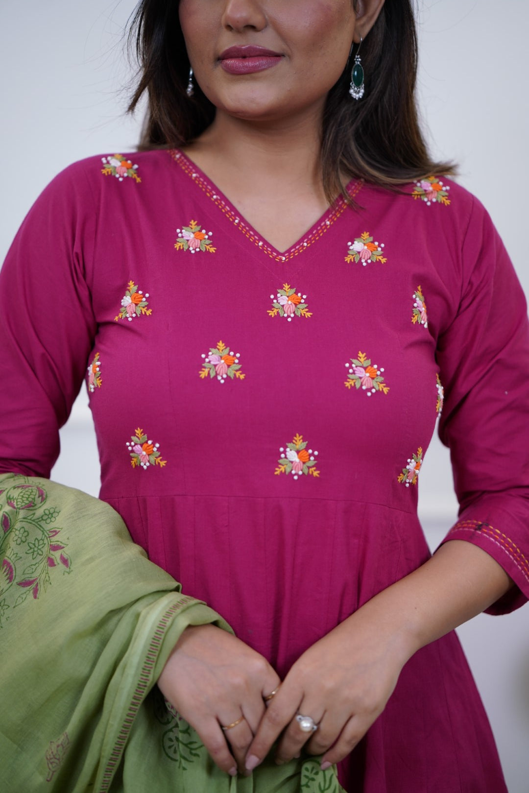 Dupatta Pant Set