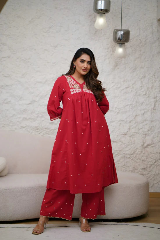 Kurta Plazo Set