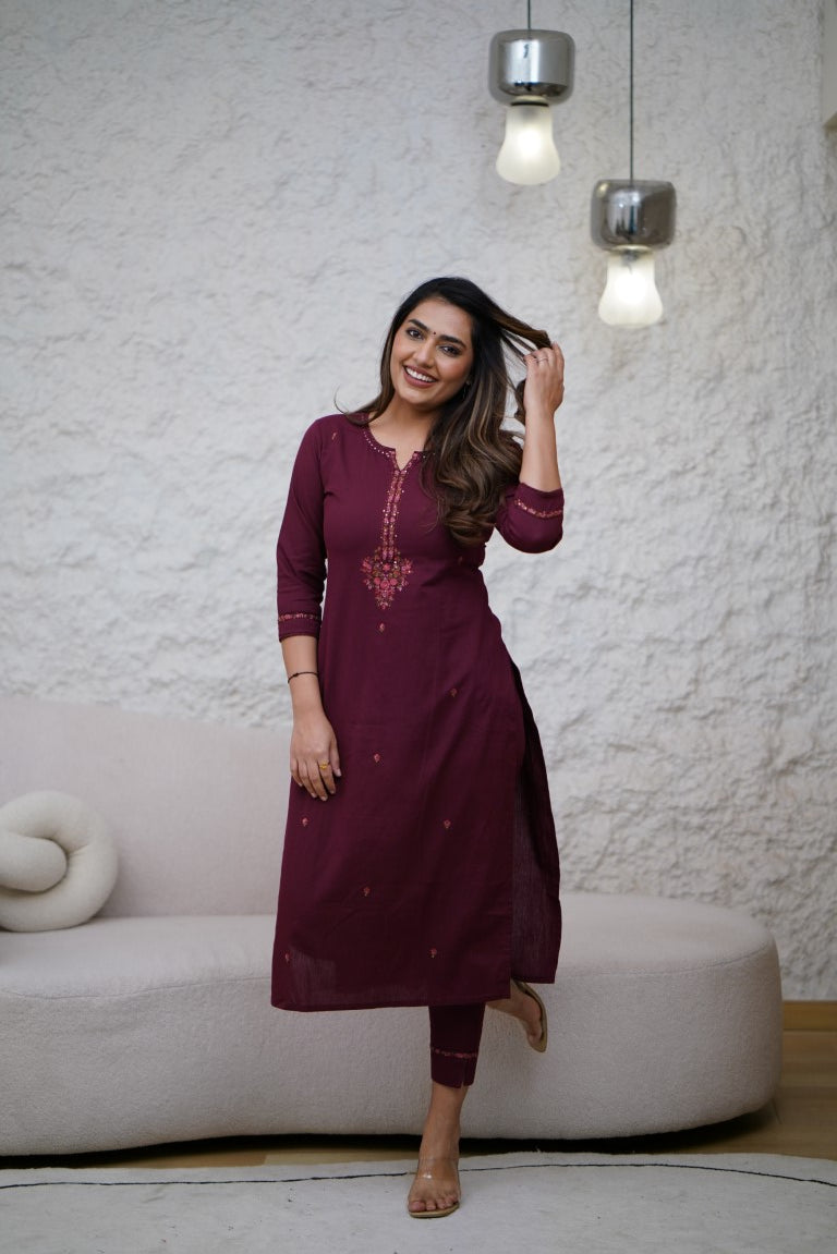 Kurta Pant Set