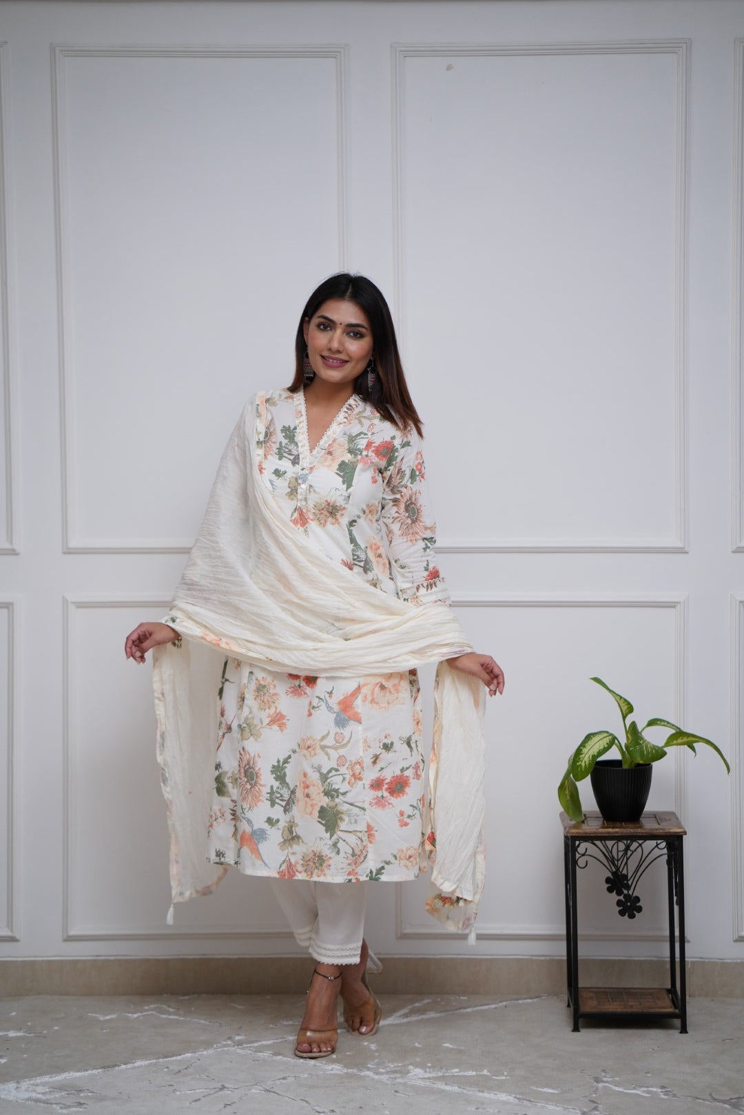Dupatta Pant Set