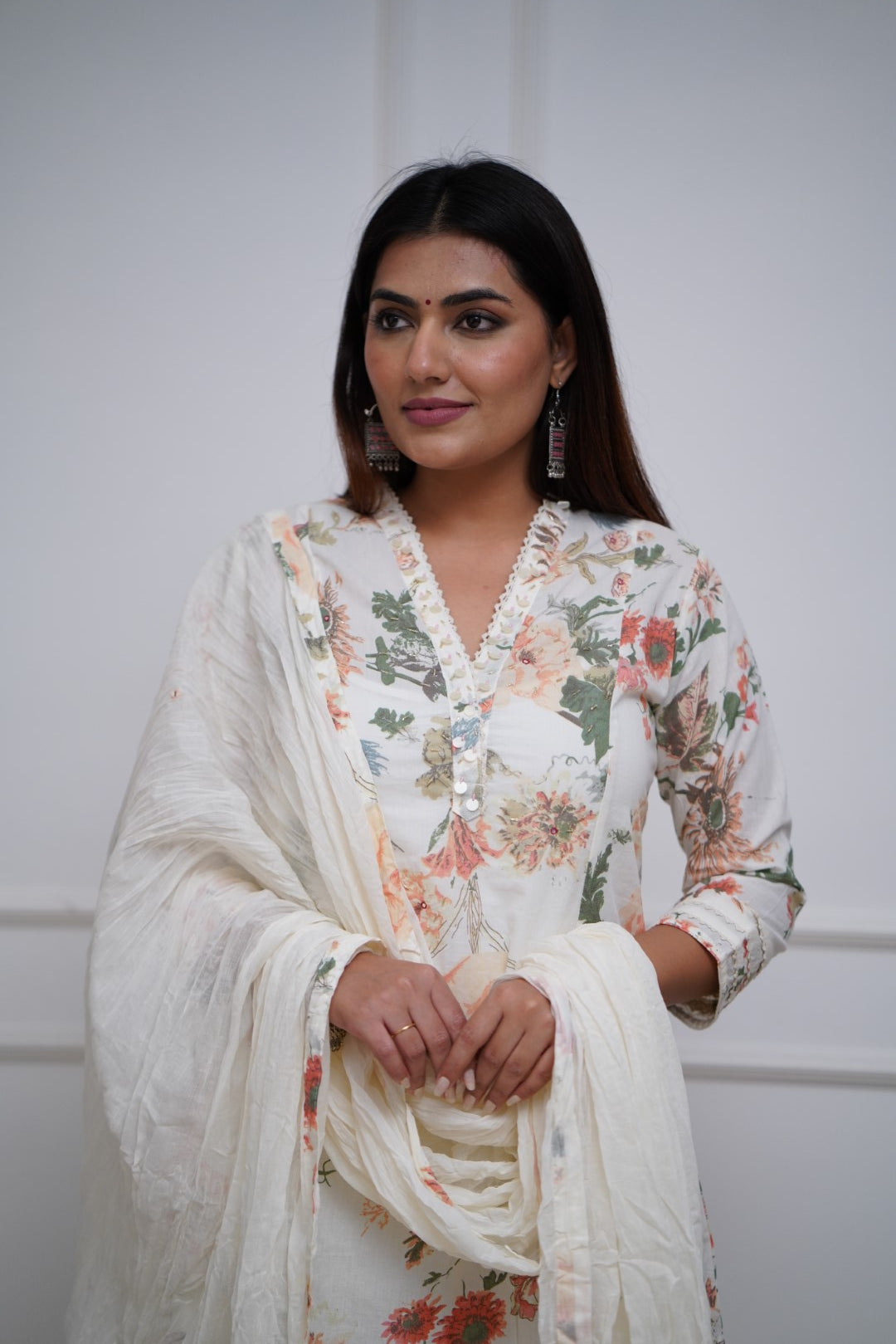 Dupatta Pant Set