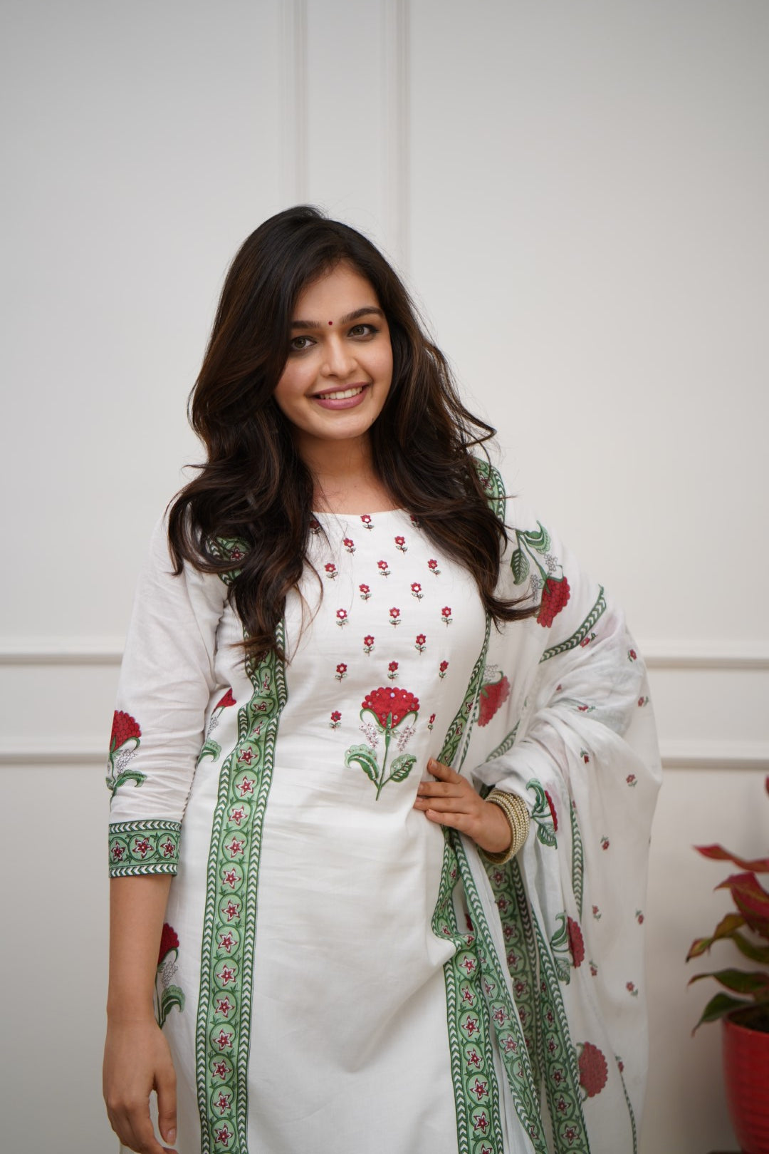 Dupatta Pant Set