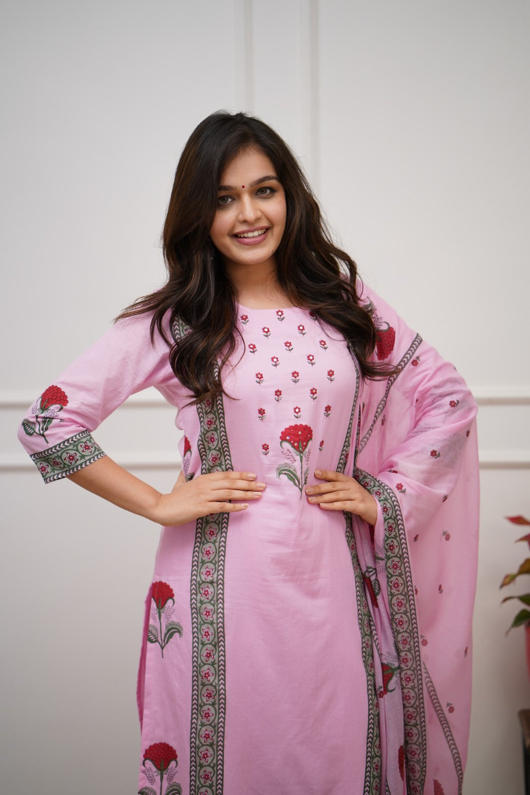 Dupatta Pant Set