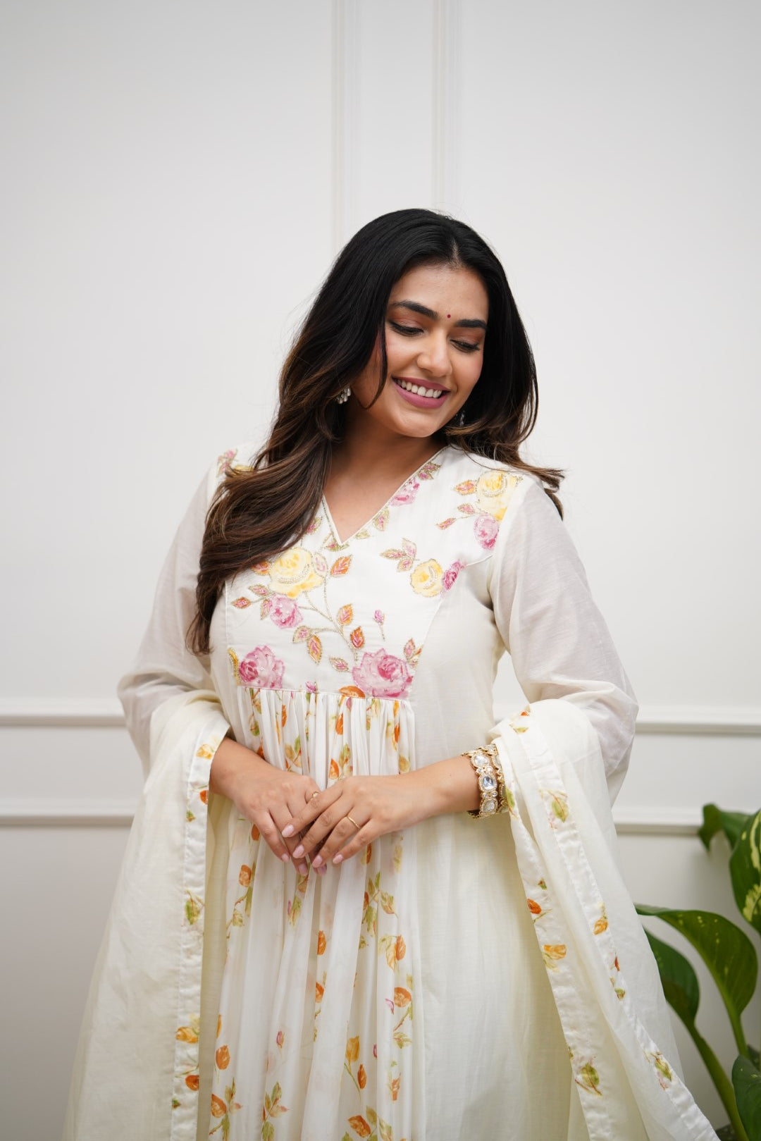 Dupatta Pants Set