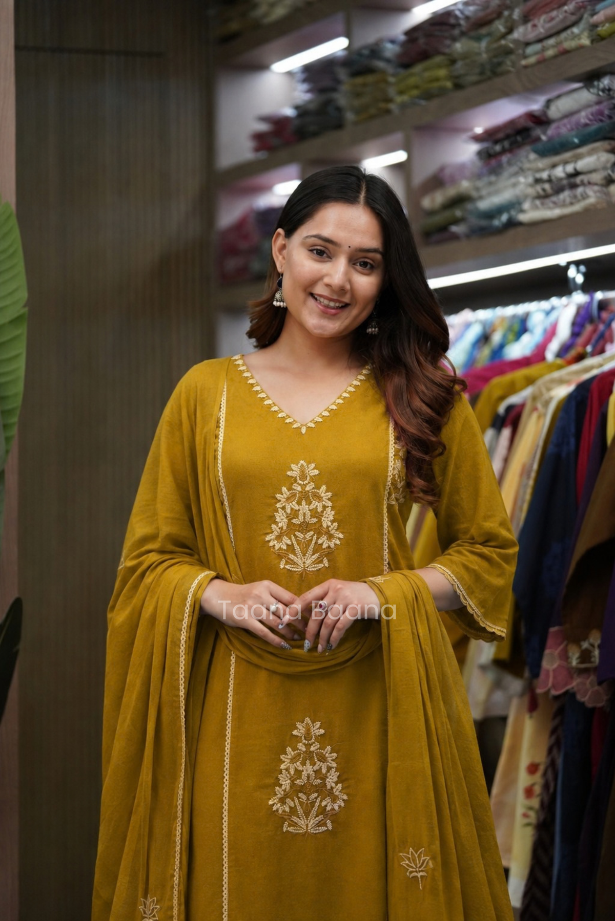 Dupatta Pant Set
