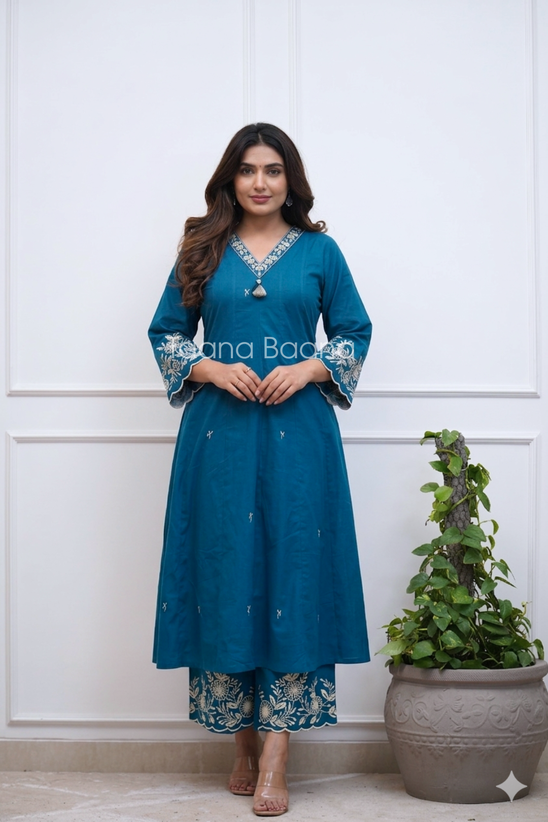 Dupatta Pant Set