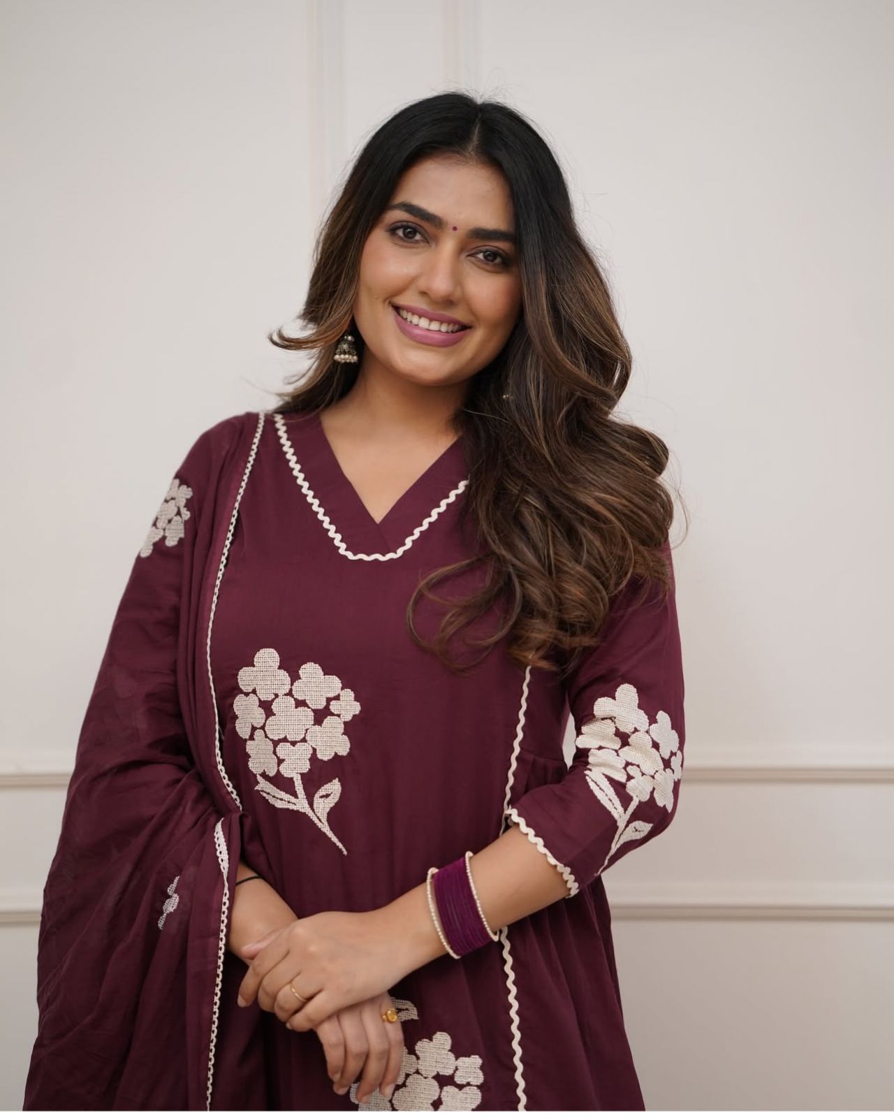 Dupatta Pant Set