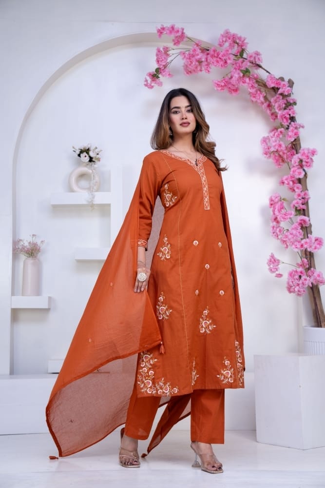 Dupatta Pant Set