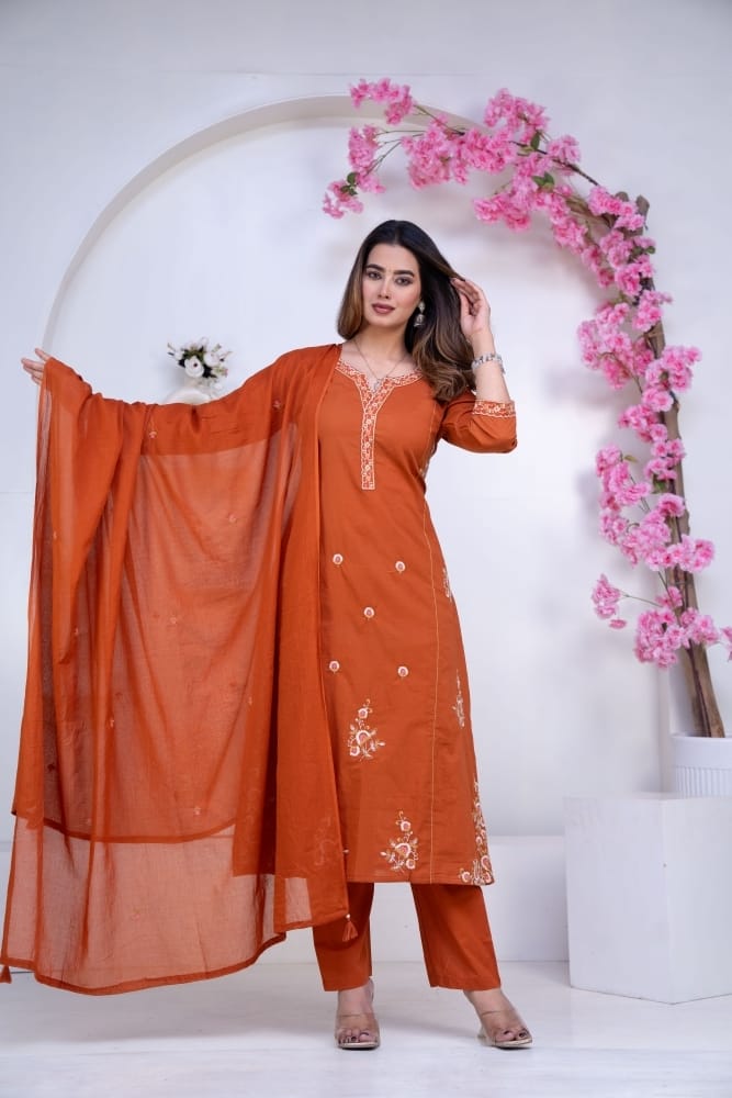 Dupatta Pant Set
