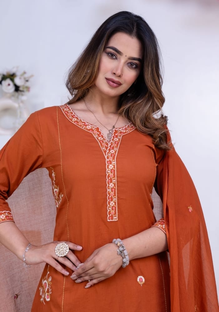 Dupatta Pant Set