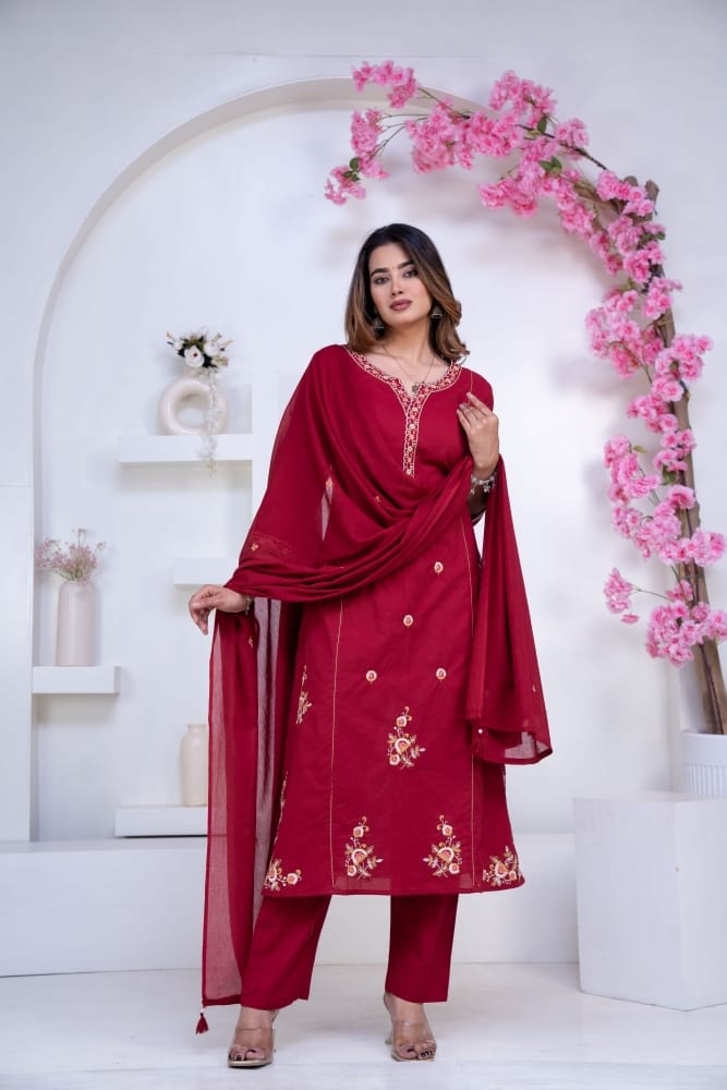 Dupatta Pant Set