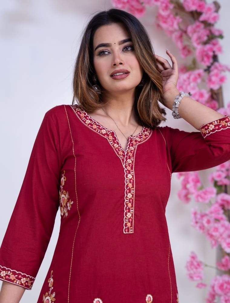 Dupatta Pant Set