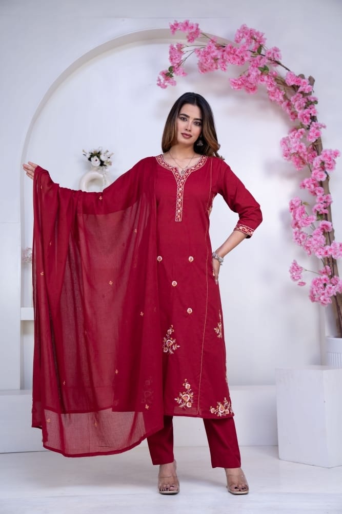 Dupatta Pant Set