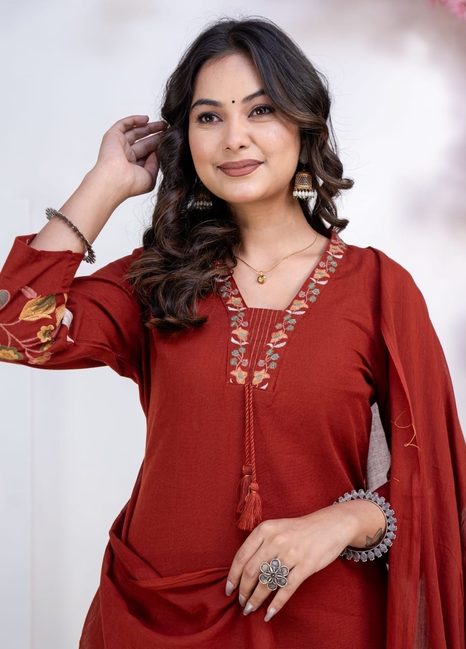 Dupatta Pant Set