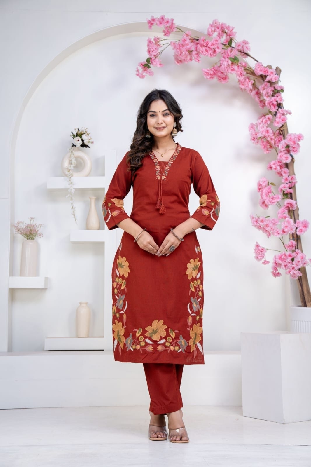Dupatta Pant Set