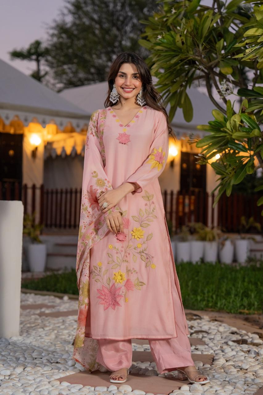 Dupatta Pant Set