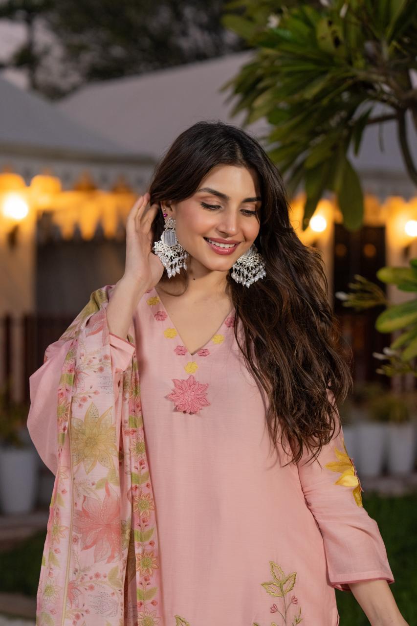 Dupatta Pant Set