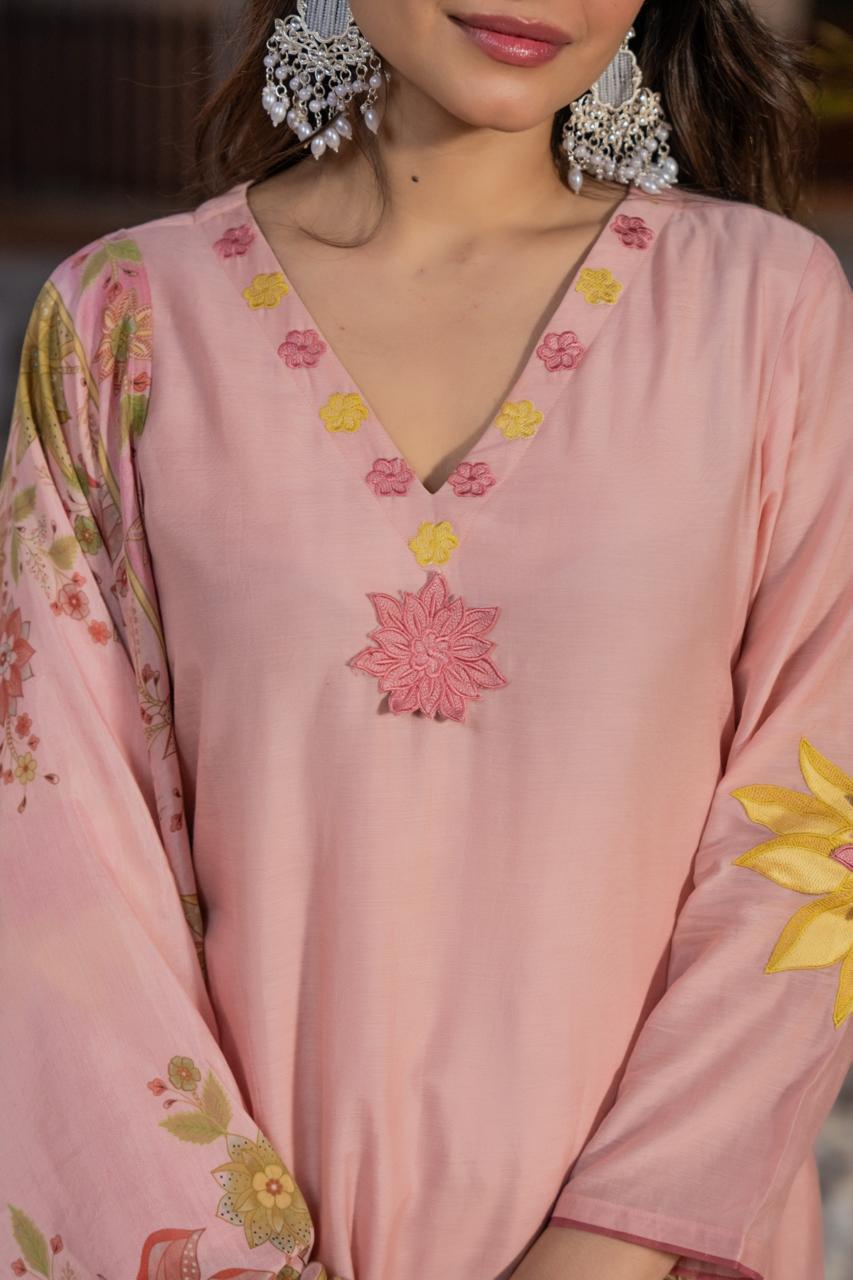 Dupatta Pant Set