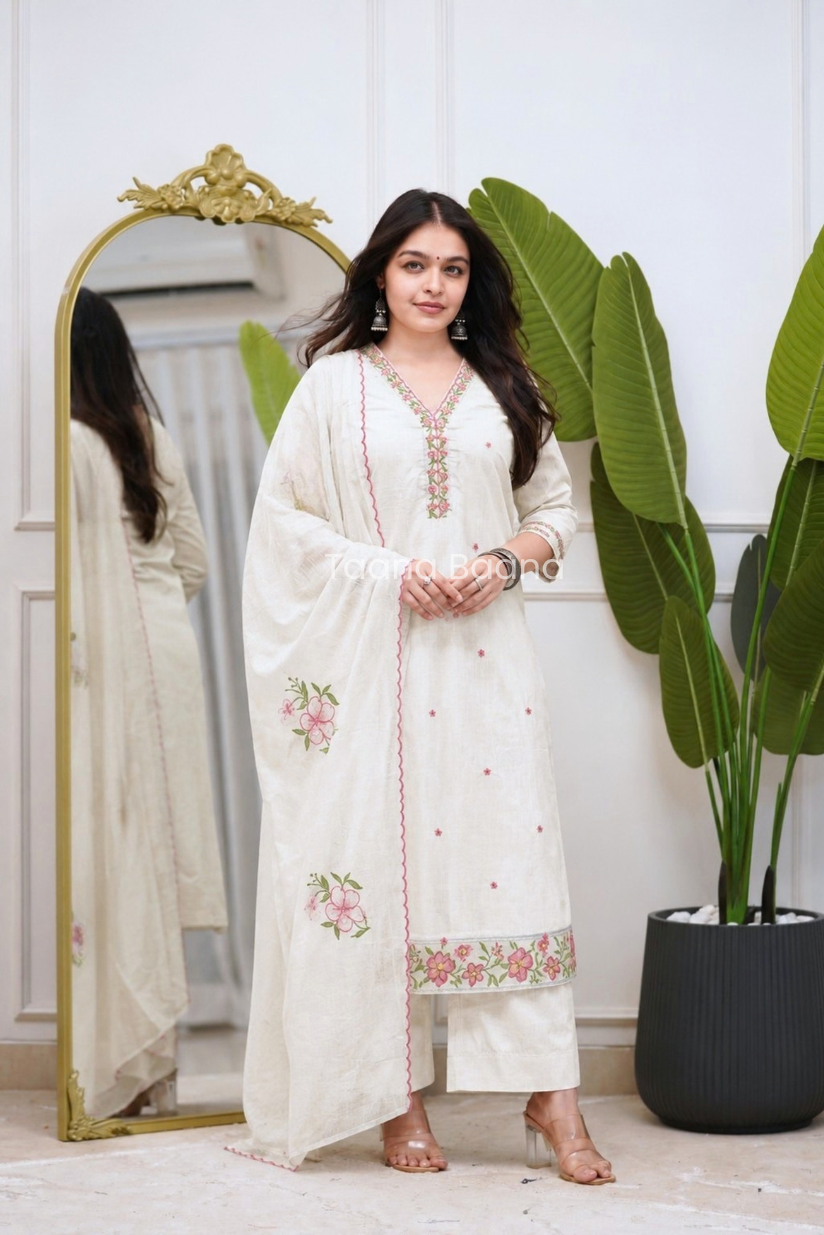 Dupatta Pant Set
