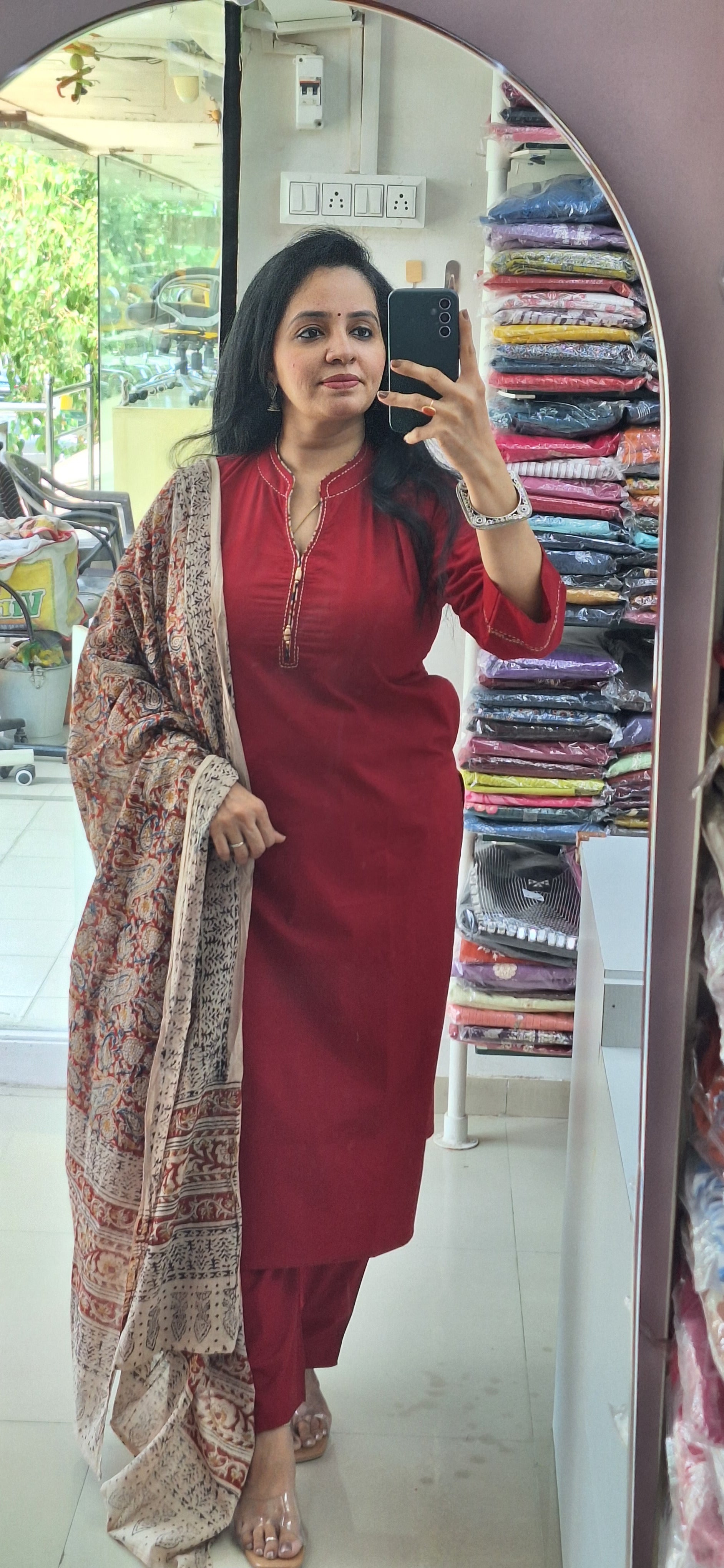 Dupatta Pant Set