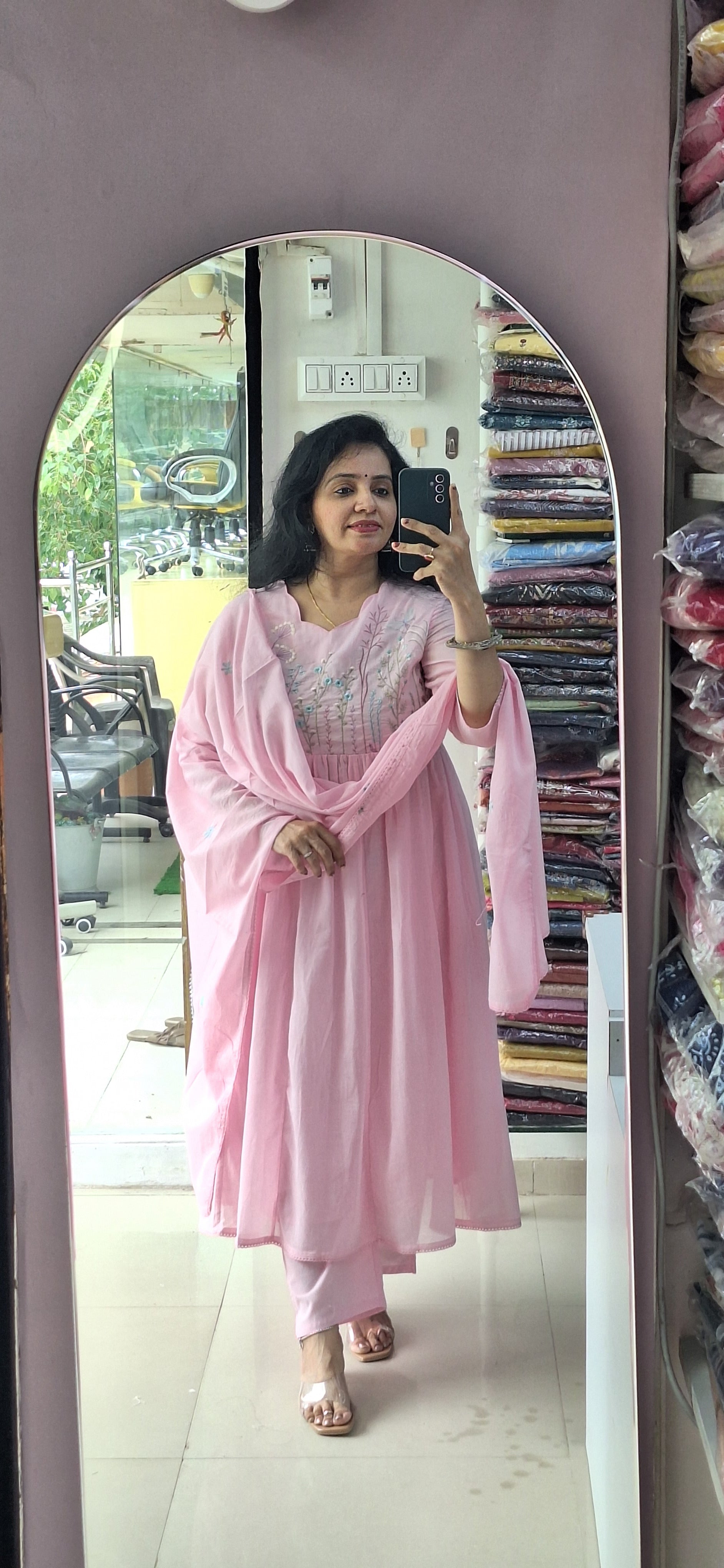 Dupatta Pant Set