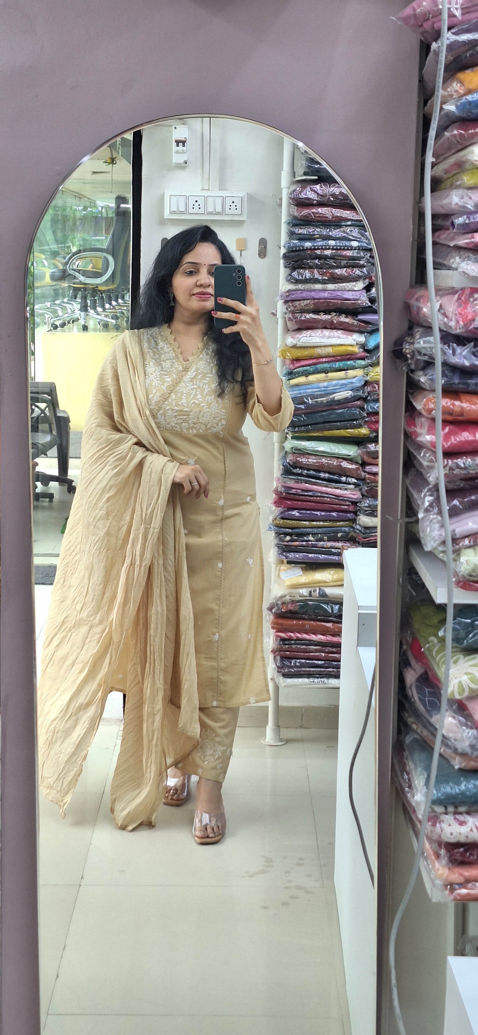 Dupatta Pant Set