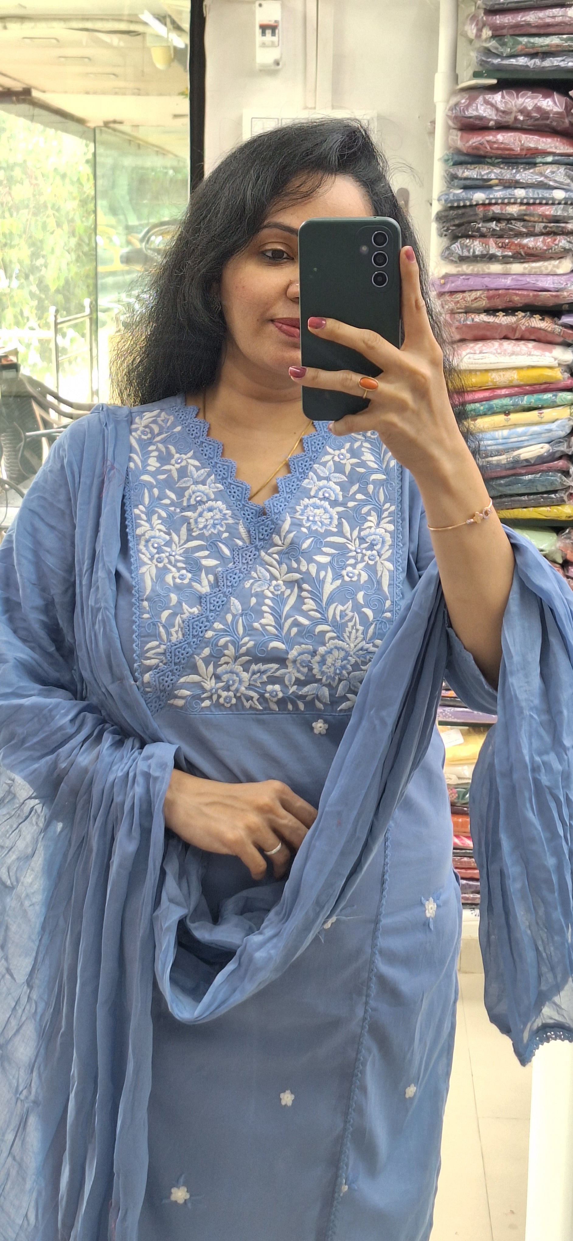 Dupatta Pant Set