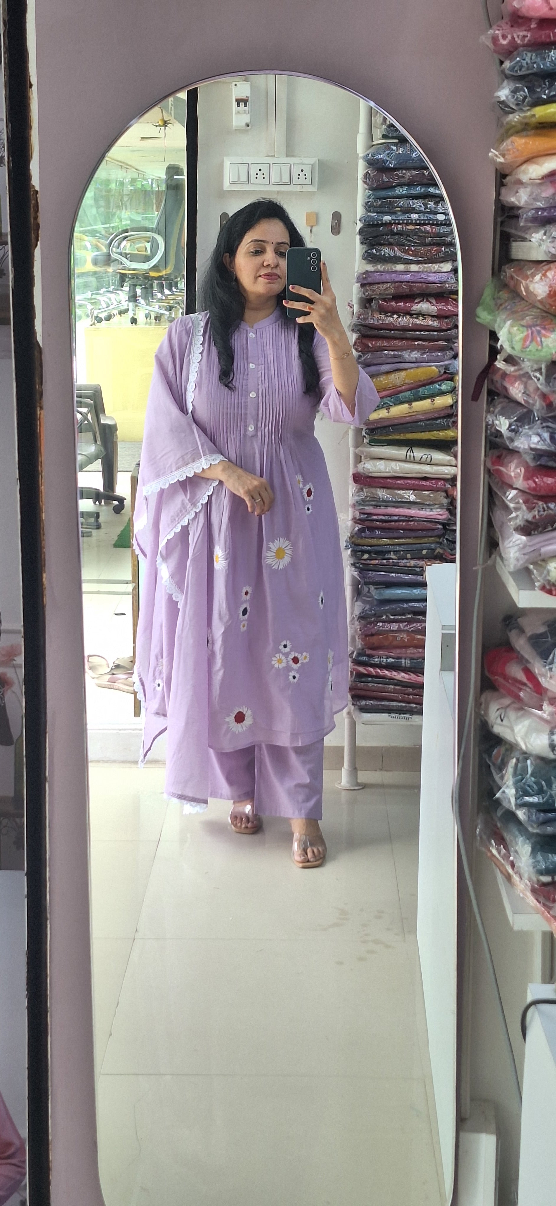 Dupatta Pants Set