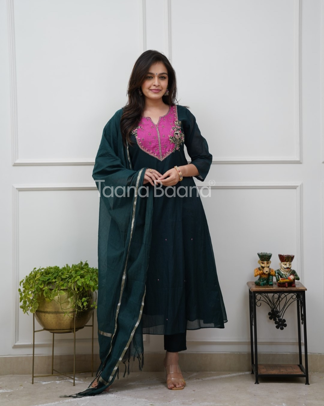 Dupatta Pant Set
