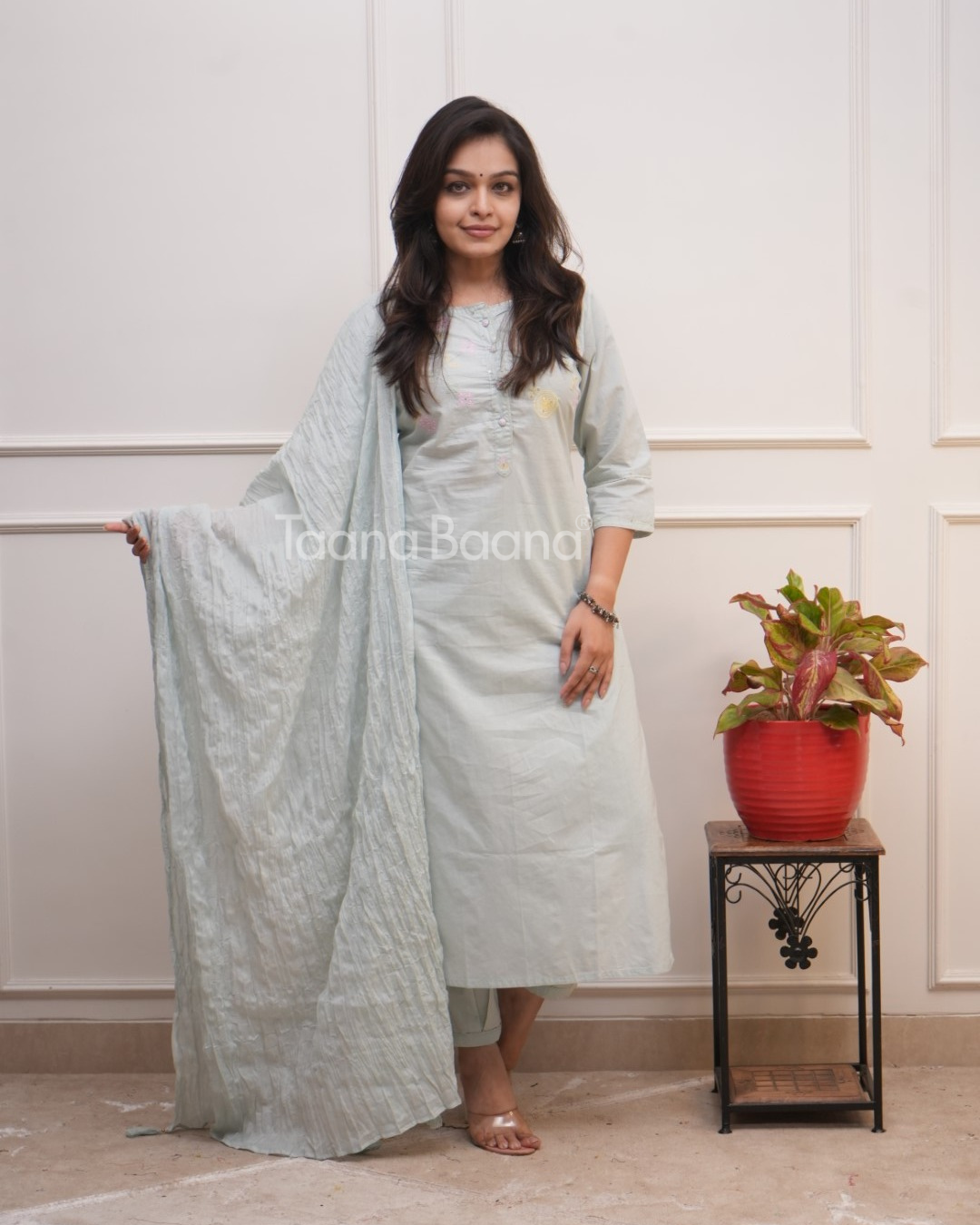 Dupatta Pant Set