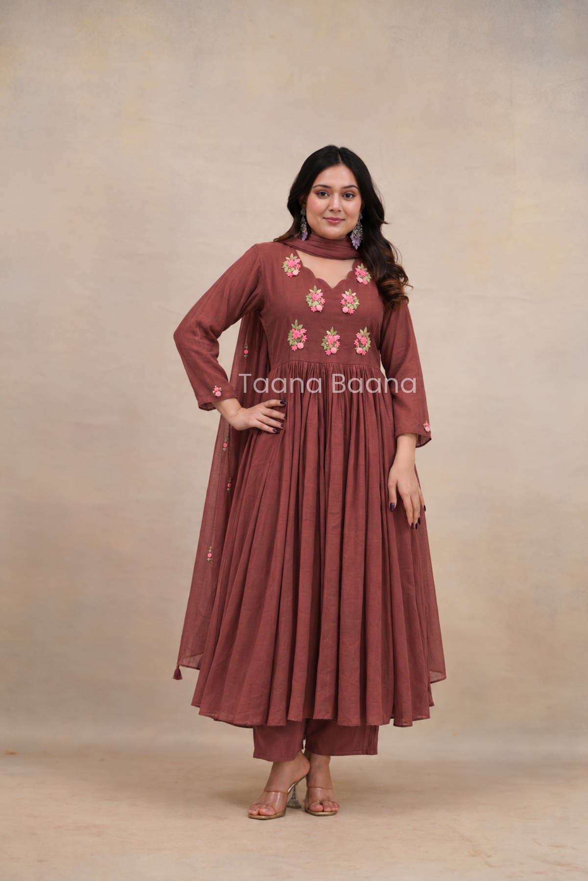 Dupatta Pant Set