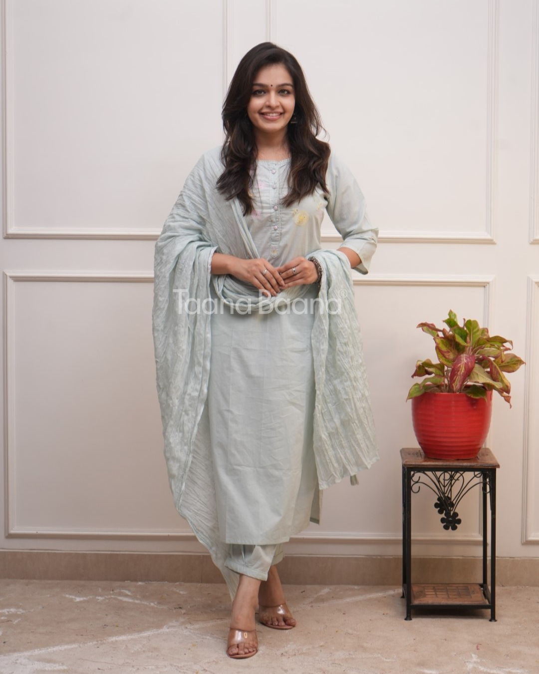 Dupatta Pant Set