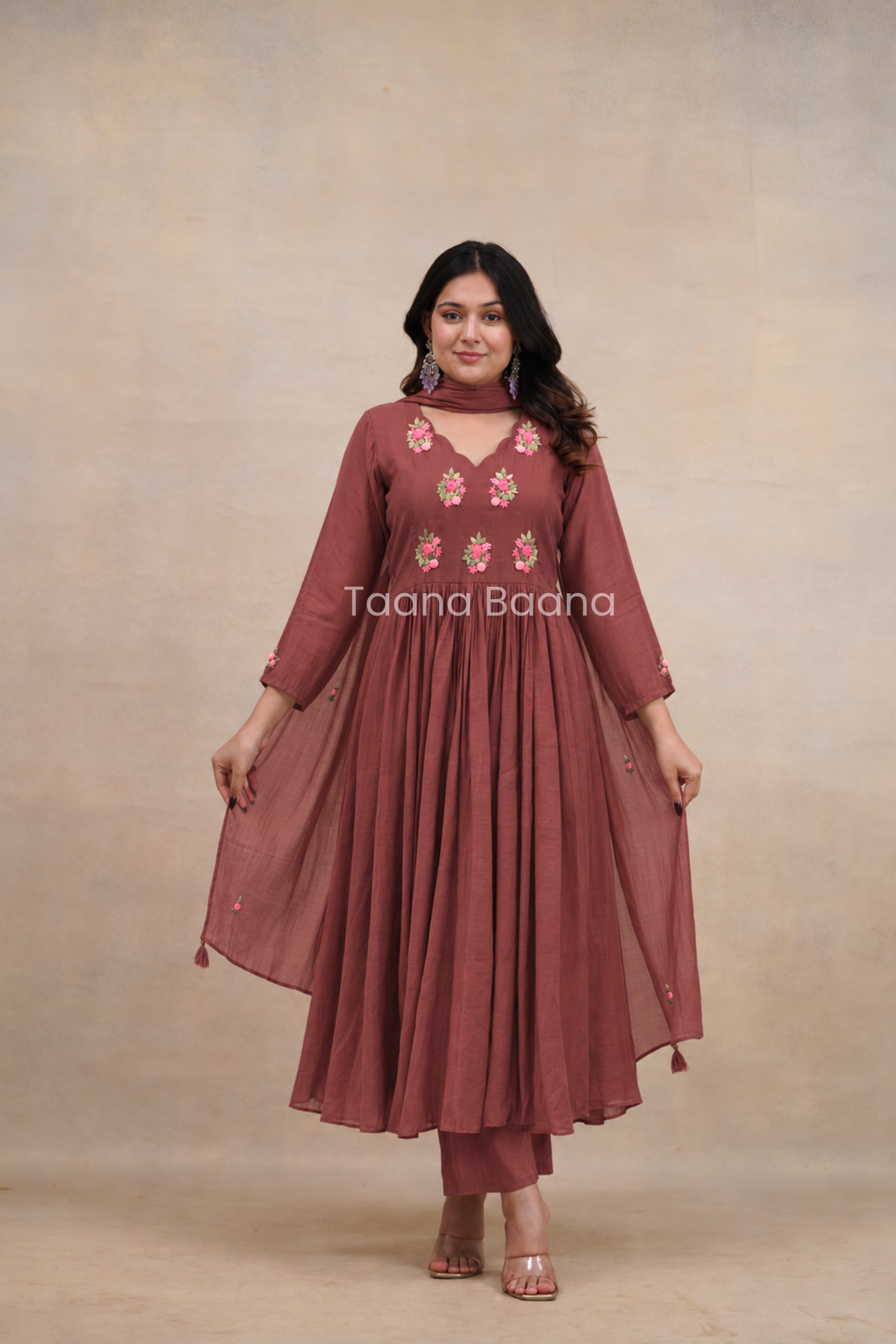 Dupatta Pant Set