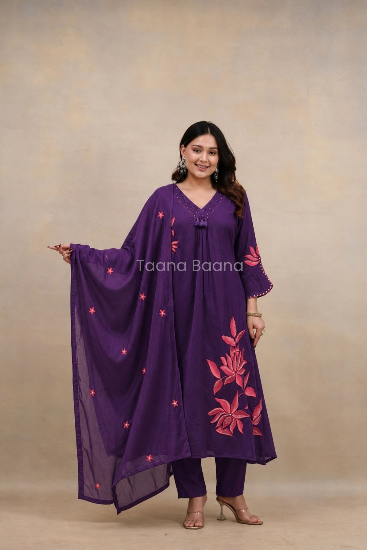 Dupatta Pant Set