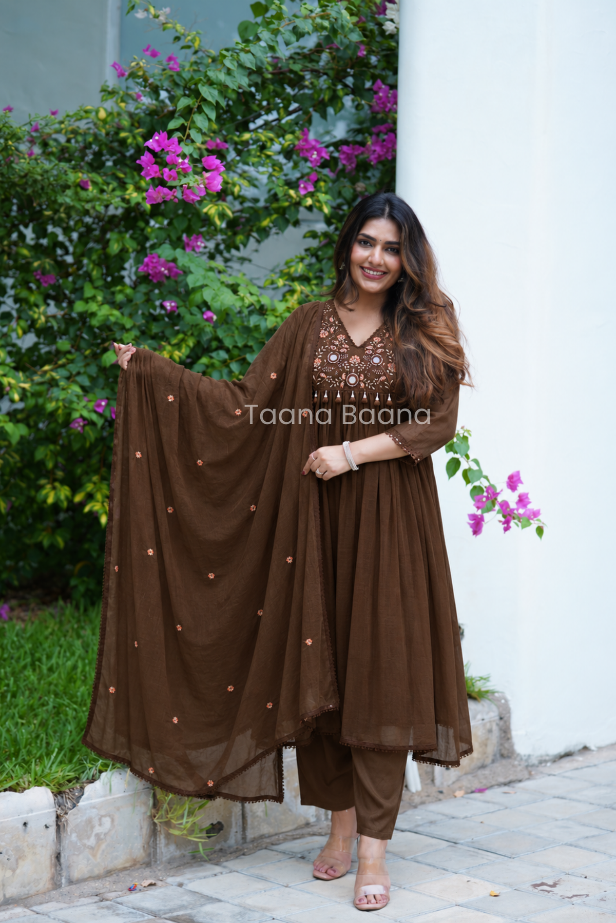 Dupatta Pant Set
