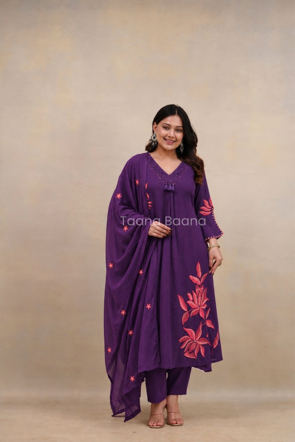 Dupatta Pant Set