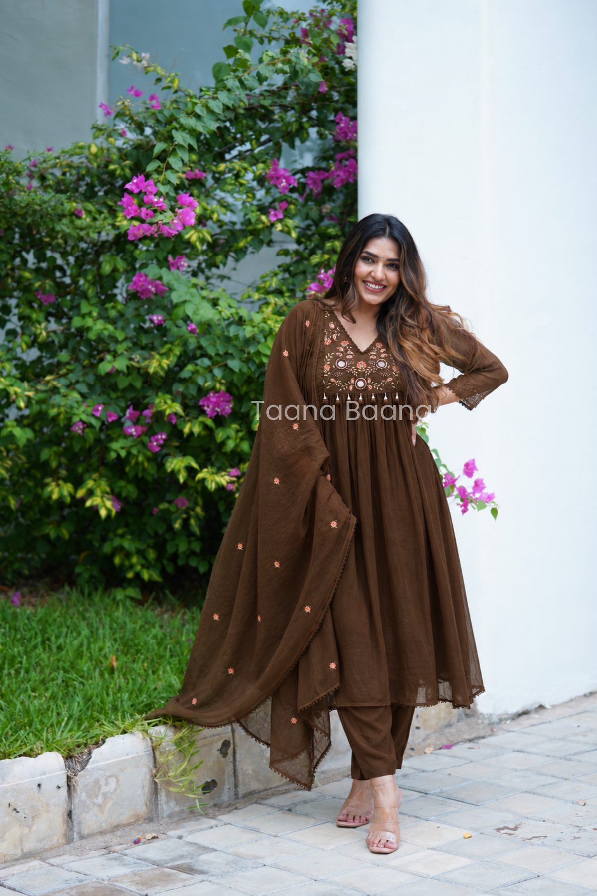 Dupatta Pant Set