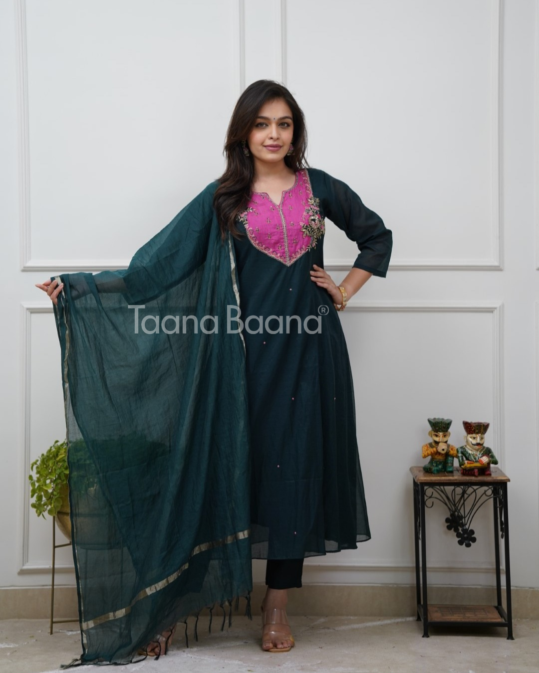 Dupatta Pant Set