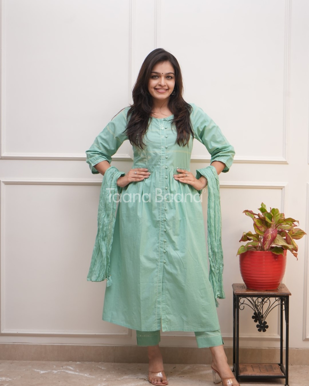 Dupatta Pant Set