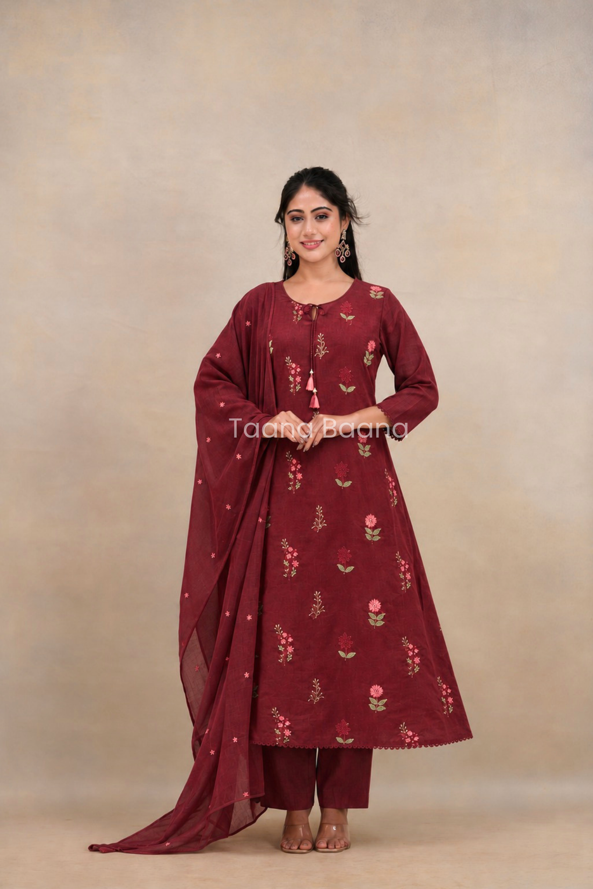 Dupatta Pant Set