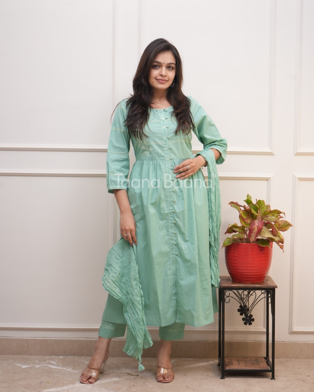 Dupatta Pant Set