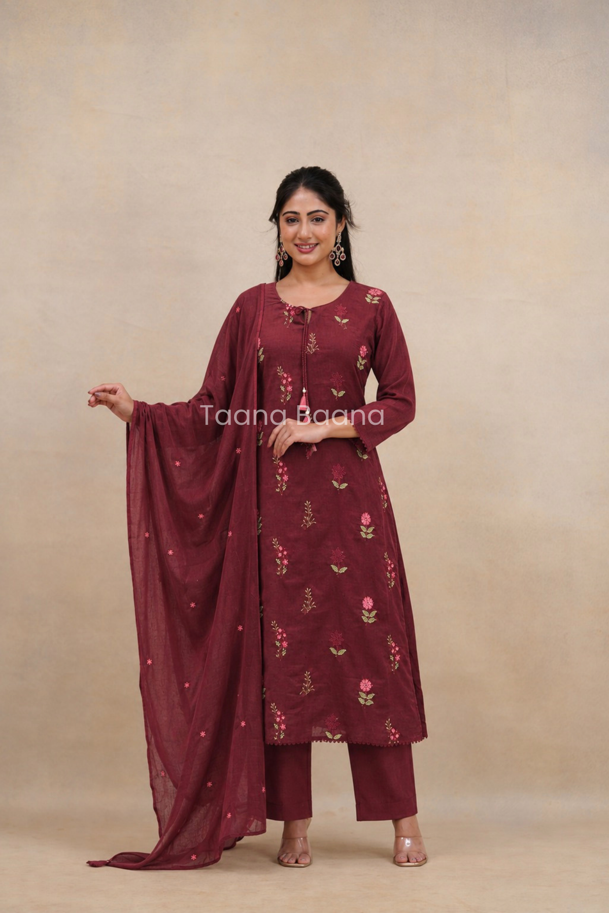 Dupatta Pant Set