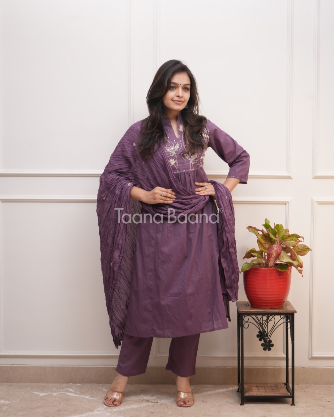 Dupatta Pant Set