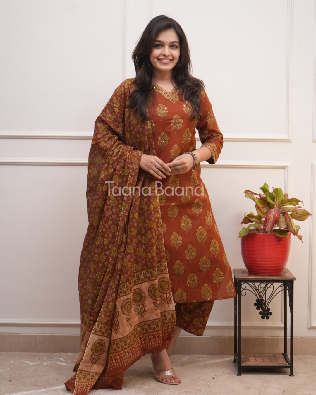 Dupatta Pant Set