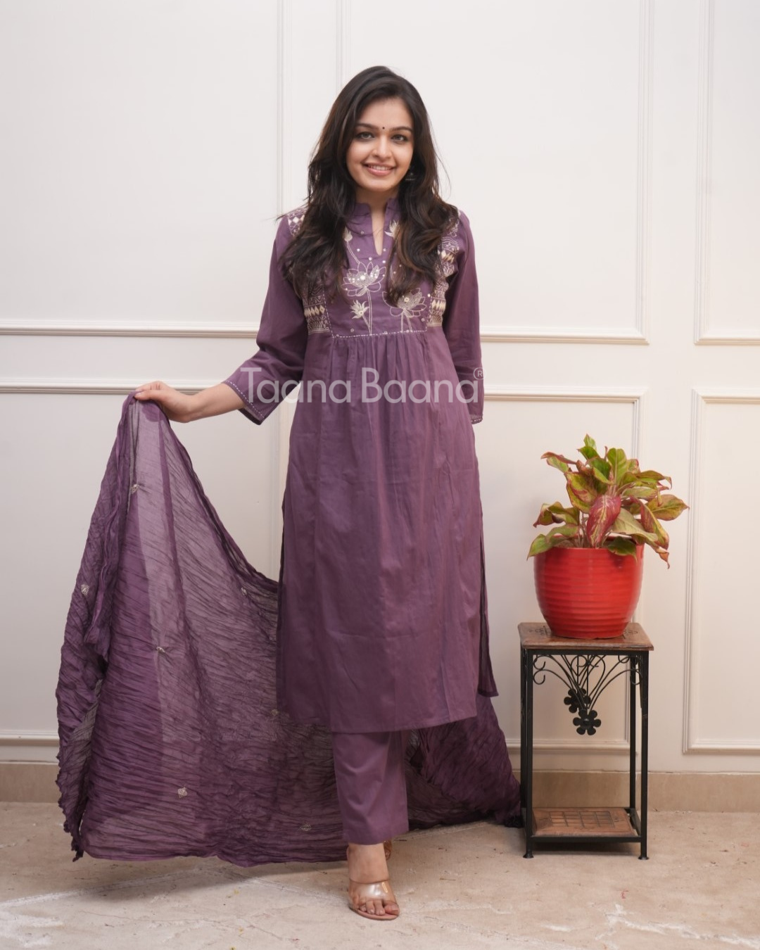 Dupatta Pant Set