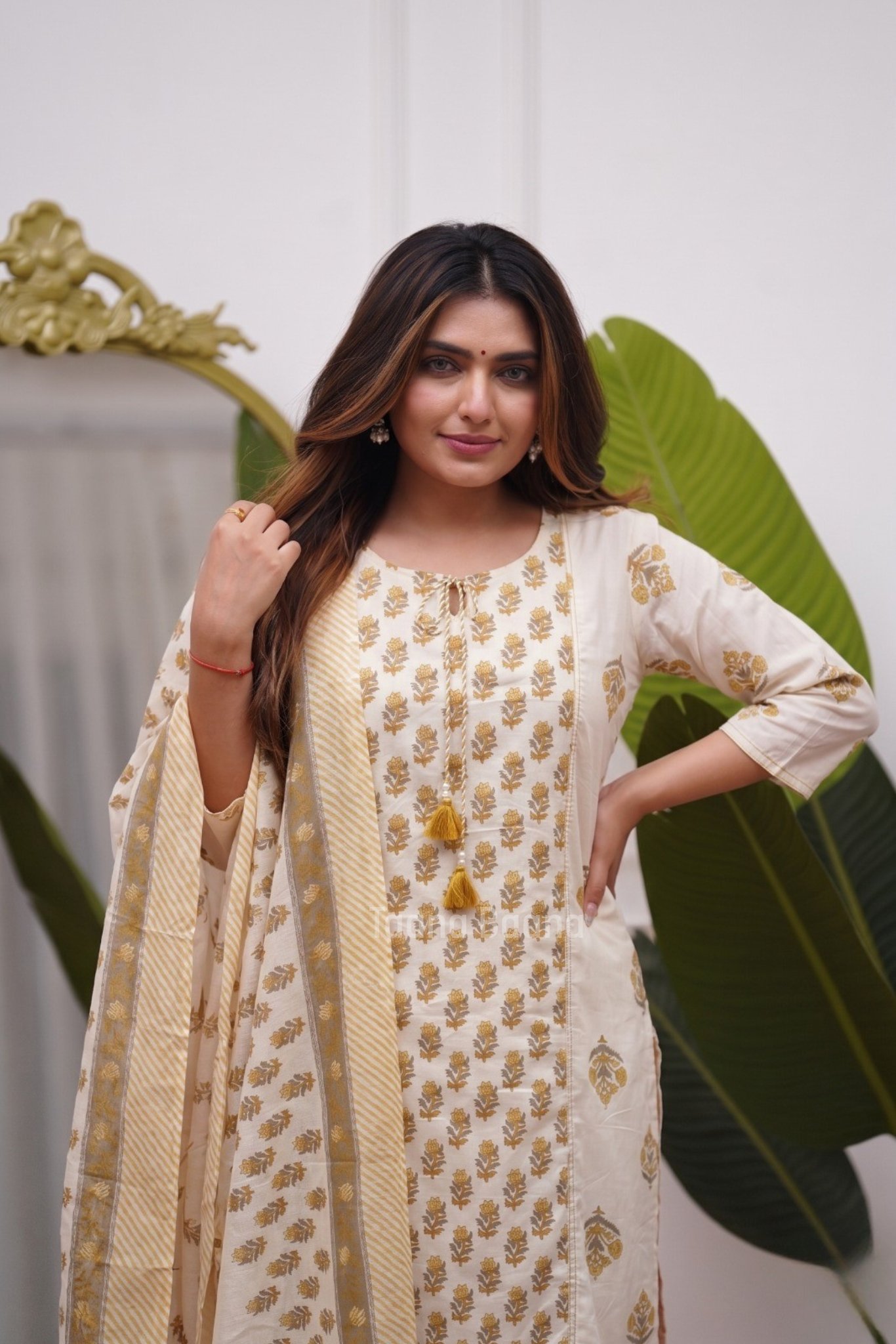 Dupatta Plazo Set