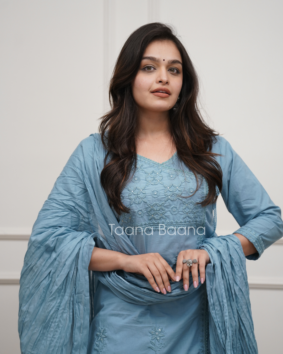 Dupatta Pant Set