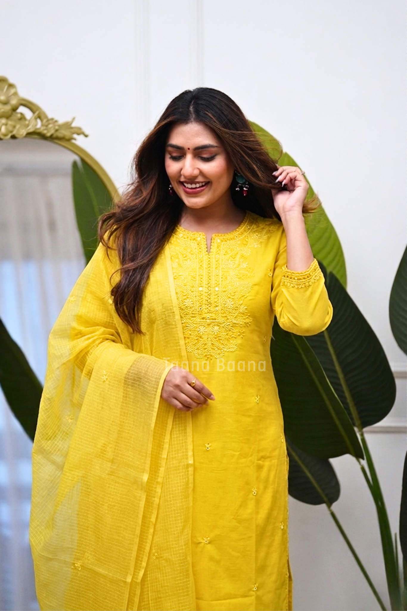 Dupatta Pant Set