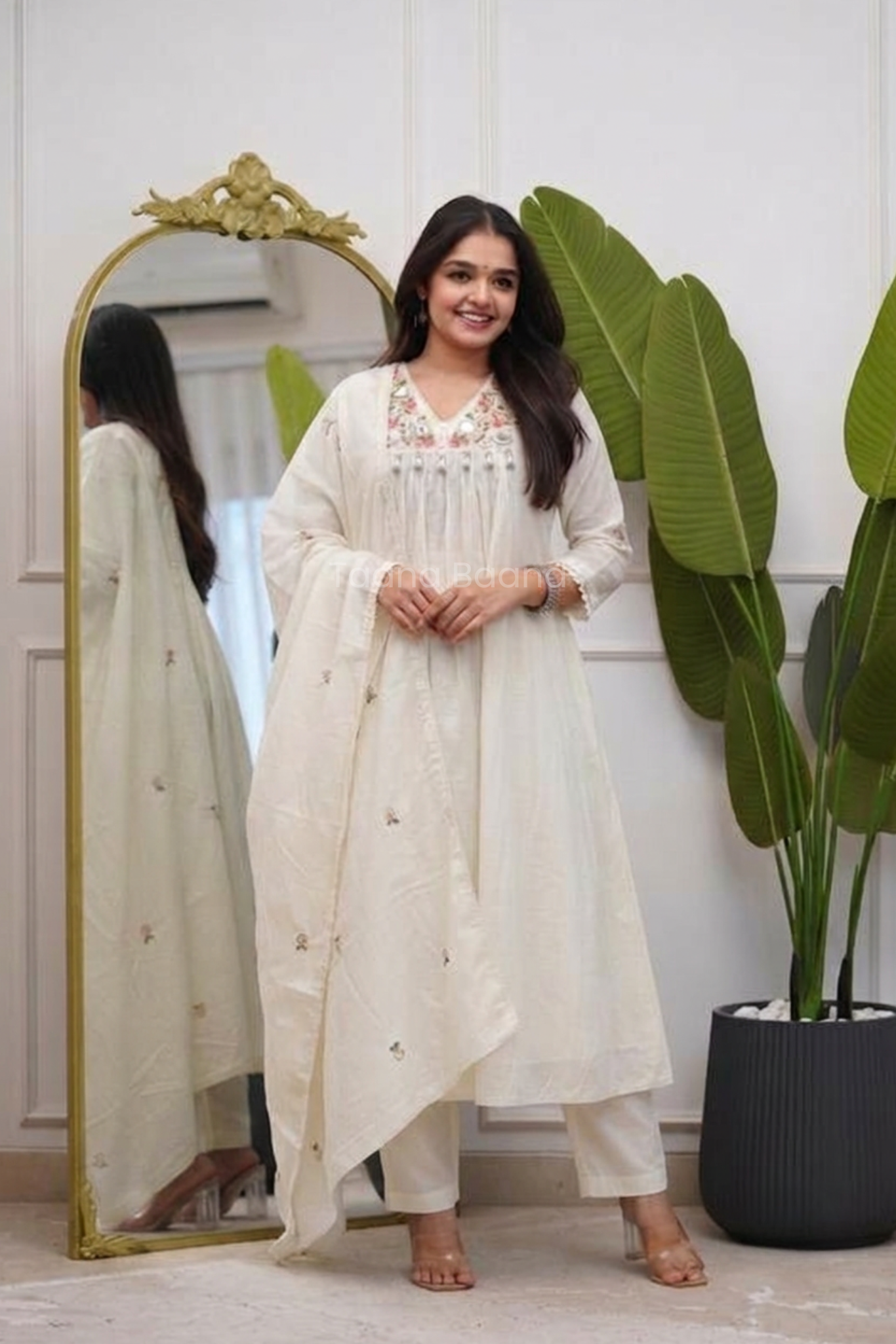 Dupatta Pant Set