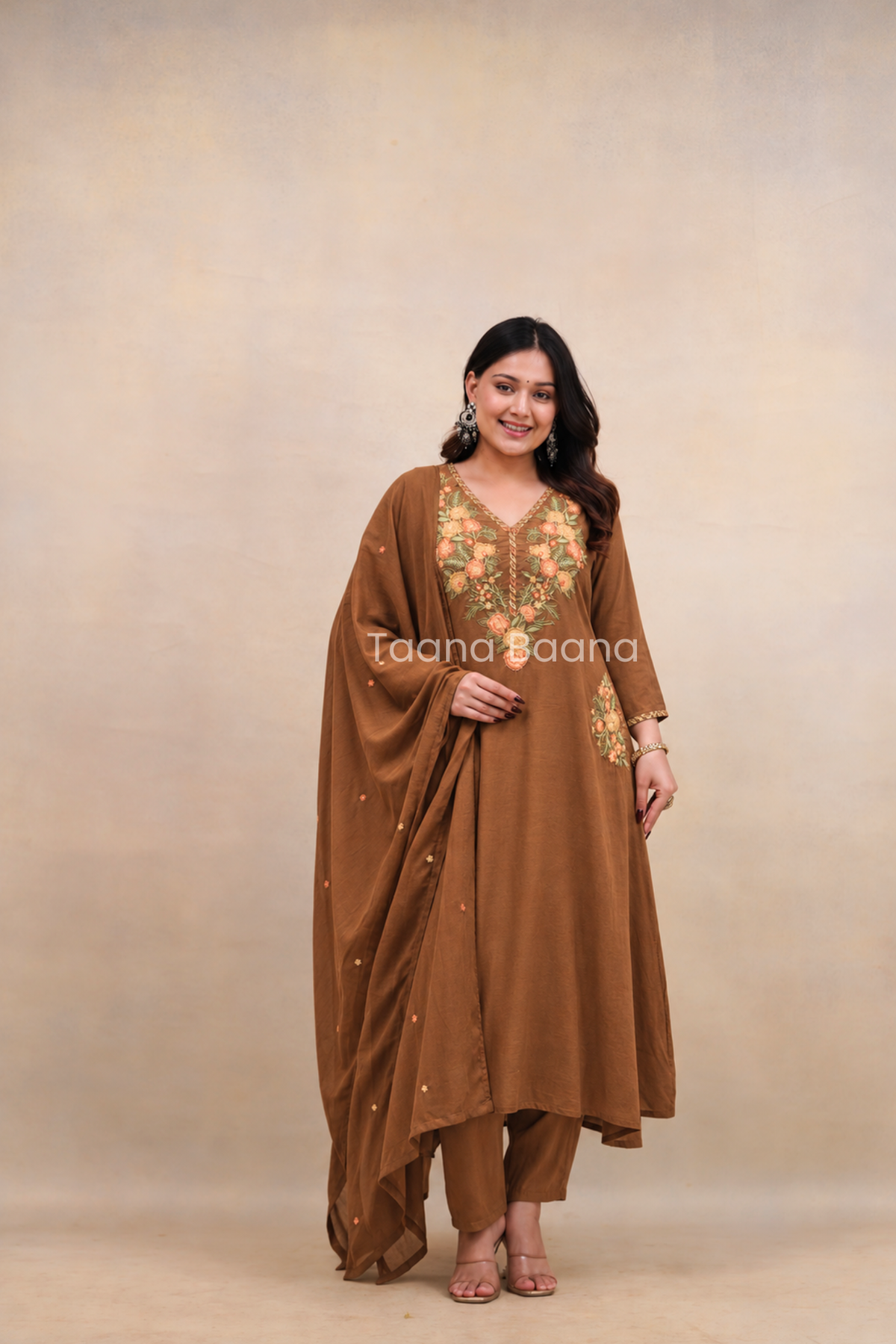 Dupatta Pant Set
